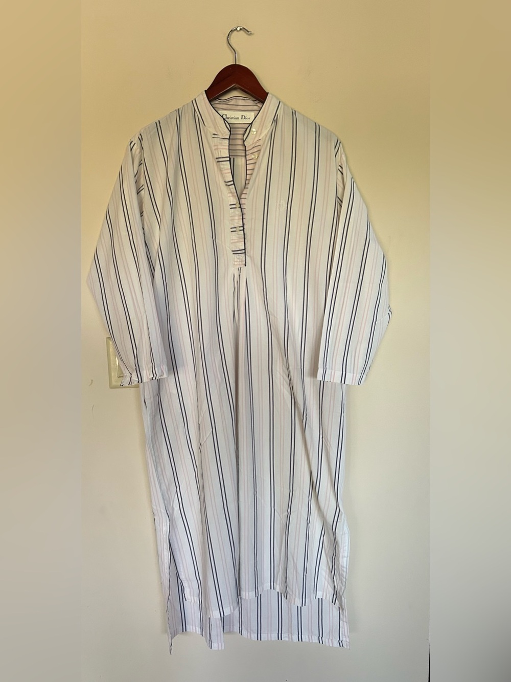 Christian Dior Vintage Cotton Tunic Dress size L